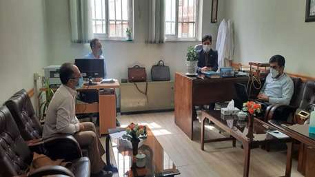  نشست ریاست با مدیران گروه آموزشی